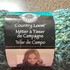 Loops & Threads Country Loom Yarn - Blue and Green